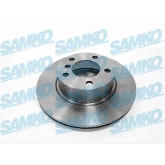 SAMKO B2057V - Jeu de 2 disques de frein arrière