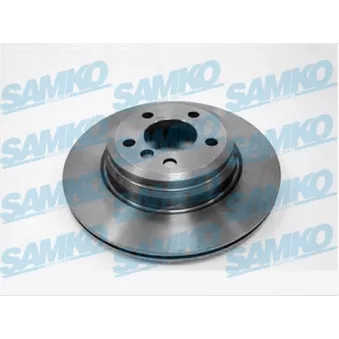Jeu de 2 disques de frein arrière SAMKO B2062V pour BMW Série 3 330 d xDrive - 286cv