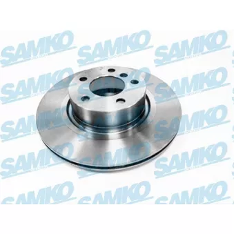 Jeu de 2 disques de frein arrière SAMKO B2068VR pour BMW X4 xDrive 35 i - 306cv