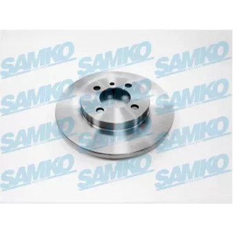 SAMKO B2121P - Jeu de 2 disques de frein avant