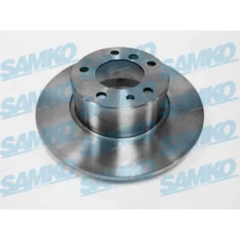 Jeu de 2 disques de frein avant SAMKO B2231P pour BMW Série 5 525 td - 115cv