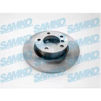 Jeu de 2 disques de frein avant SAMKO OEM 34116757751