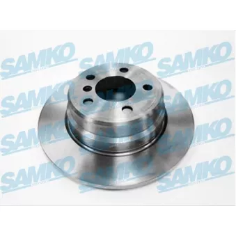 Jeu de 2 disques de frein arrière SAMKO OEM 34216794299