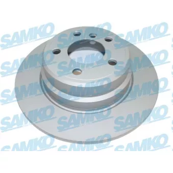 Jeu de 2 disques de frein arrière SAMKO OEM 34216794299