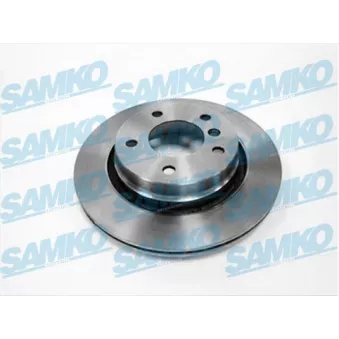 Jeu de 2 disques de frein arrière SAMKO B2547V pour BMW Série 3 325 TI - 192cv