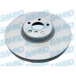 SAMKO B2561VR - Disque de frein arrière gauche