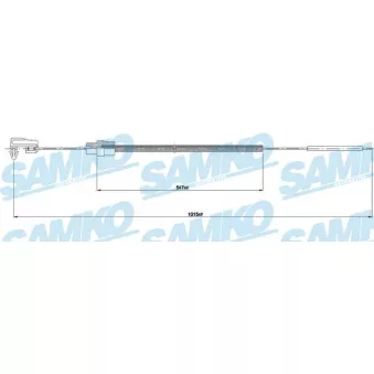 SAMKO C0078A - Câble d'accélération
