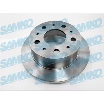 Jeu de 2 disques de frein arrière SAMKO C1003P pour FIAT DUCATO 2.0 Panorama/Combinato - 109cv