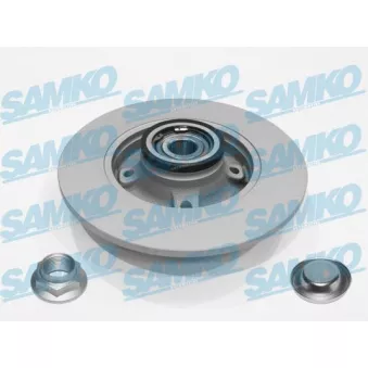 Jeu de 2 disques de frein arrière SAMKO OEM 424934