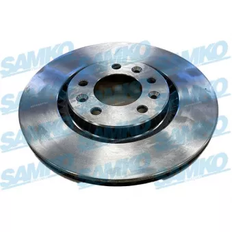 Jeu de 2 disques de frein arrière SAMKO C1029V pour CITROEN JUMPY E-JUMPY - 136cv