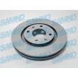 SAMKO C1141VR - Jeu de 2 disques de frein avant