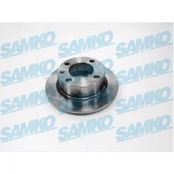 Jeu de 2 disques de frein arrière SAMKO OEM 95667811
