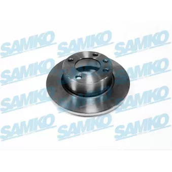 Jeu de 2 disques de frein arrière SAMKO OEM 00004246L6