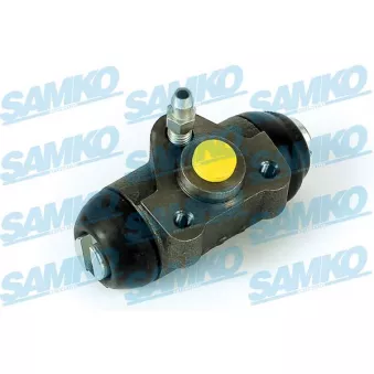 Cylindre de roue SAMKO C19850 pour SKODA FAVORIT 1.3 - 68cv