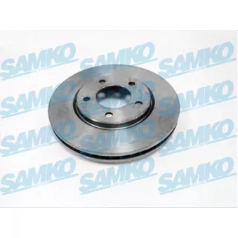 Jeu de 2 disques de frein avant SAMKO C3003V pour CHRYSLER VOYAGER 3.8 - 218cv
