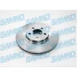 SAMKO C3004V - Jeu de 2 disques de frein avant
