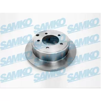 SAMKO C3017P - Jeu de 2 disques de frein arrière