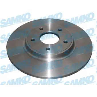 Jeu de 2 disques de frein arrière SAMKO OEM k68227800aa