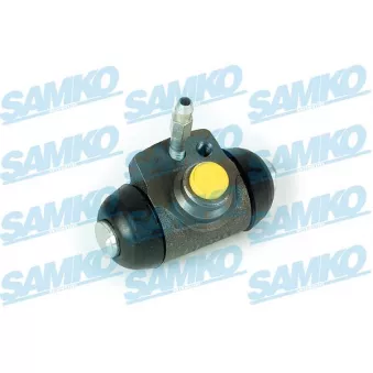 Cylindre de roue SAMKO C31017 pour SKODA FAVORIT 1.3 - 68cv