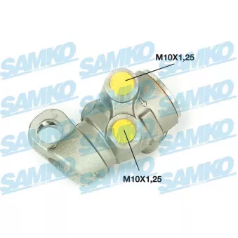 Régulateur de freinage SAMKO D07412 pour FIAT FIORINO 1050 - 50cv