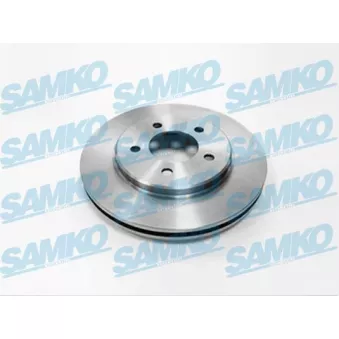 Jeu de 2 disques de frein avant SAMKO OEM 4721821