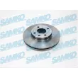Jeu de 2 disques de frein avant SAMKO [D4002V]