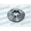 SAMKO F1003V - Jeu de 2 disques de frein arrière