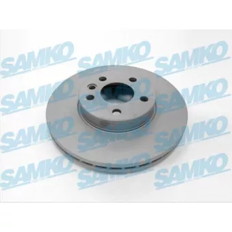 SAMKO F1004V - Jeu de 2 disques de frein arrière