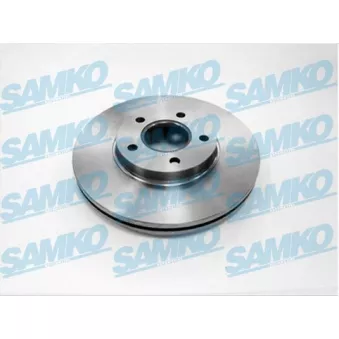 Jeu de 2 disques de frein avant SAMKO OEM 1361300