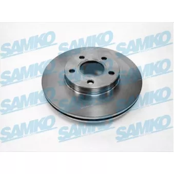 Jeu de 2 disques de frein avant SAMKO OEM 6M512C375AA