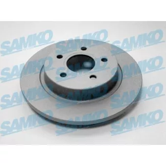 Jeu de 2 disques de frein arrière SAMKO OEM 30769113