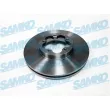 SAMKO F1016V - Jeu de 2 disques de frein arrière