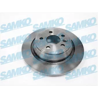 Jeu de 2 disques de frein arrière SAMKO OEM 1405500