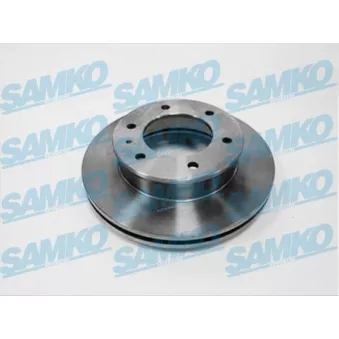 Jeu de 2 disques de frein avant SAMKO F1027V pour FORD RANGER 2.5 D 4x4 - 78cv
