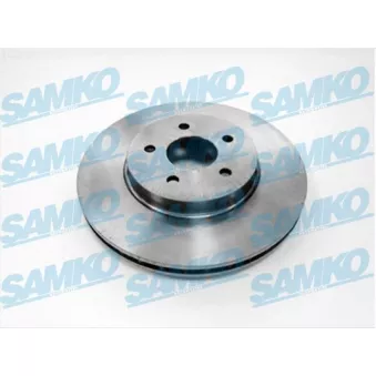 Jeu de 2 disques de frein avant SAMKO OEM 4110587