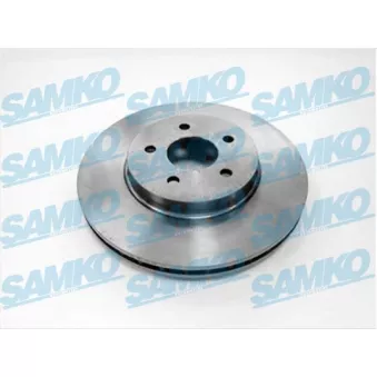 Jeu de 2 disques de frein avant SAMKO OEM 4110587