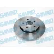 Jeu de 2 disques de frein arrière SAMKO [F1041P]