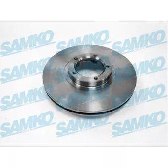 Jeu de 2 disques de frein avant SAMKO F1471V pour FORD TRANSIT 2.5 TD - 101cv