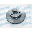 SAMKO F1571V - Jeu de 2 disques de frein avant