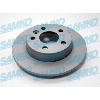 Jeu de 2 disques de frein arrière SAMKO OEM 1526694