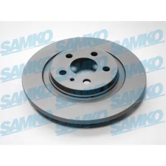 Jeu de 2 disques de frein arrière SAMKO OEM 4246P4