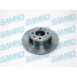Jeu de 2 disques de frein avant SAMKO [F2011P]
