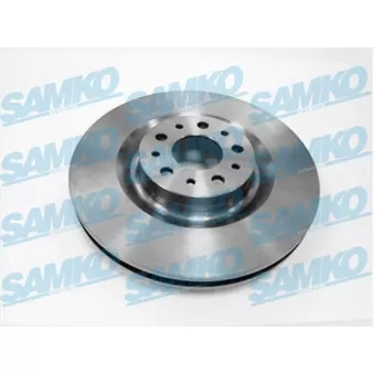 Jeu de 2 disques de frein avant SAMKO OEM 52199580