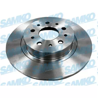 Jeu de 2 disques de frein arrière SAMKO F2023P pour FIAT TIPO 1.4 - 95cv