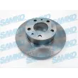 SAMKO F2151P - Jeu de 2 disques de frein avant