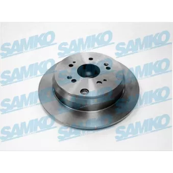 Jeu de 2 disques de frein arrière SAMKO OEM 42510SA9E50