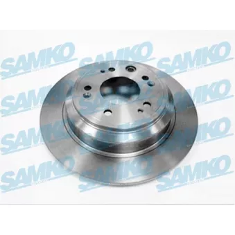 SAMKO H1037P - Jeu de 2 disques de frein arrière