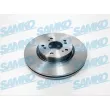 Jeu de 2 disques de frein avant SAMKO [H1044V]