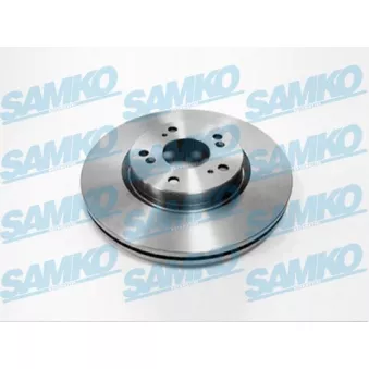 SAMKO H1044V - Jeu de 2 disques de frein avant