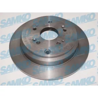 Jeu de 2 disques de frein arrière SAMKO H1067P pour HONDA CR-V 1.6 i-DTEC 4WD - 160cv